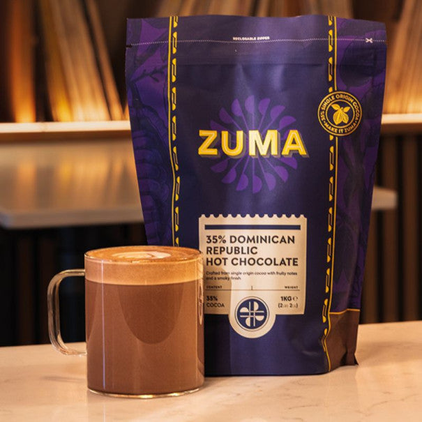 ZUMA 35% Dominican Republic Hot Chocolate