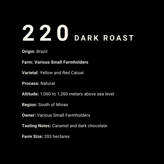 220 Dark Roast Coffee