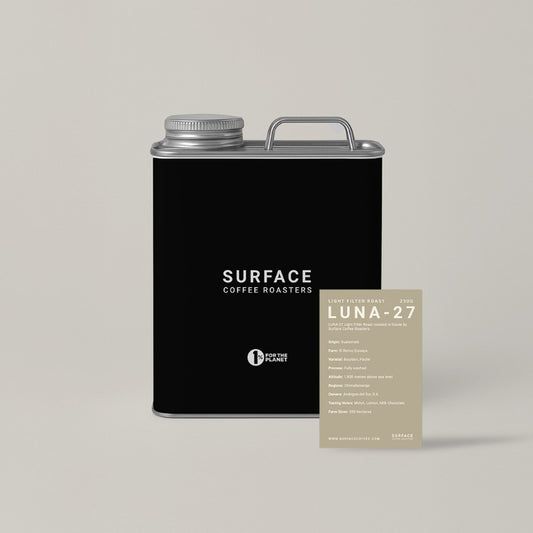 LUNA 27 - Light Filter Roast Coffee - Lifetime Canister