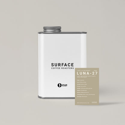 LUNA 27 - Light Filter Roast Coffee - Lifetime Canister