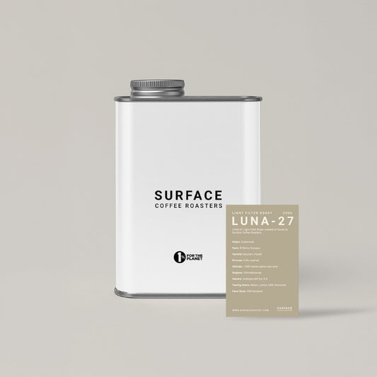 LUNA 27 - Light Filter Roast Coffee - Lifetime Canister