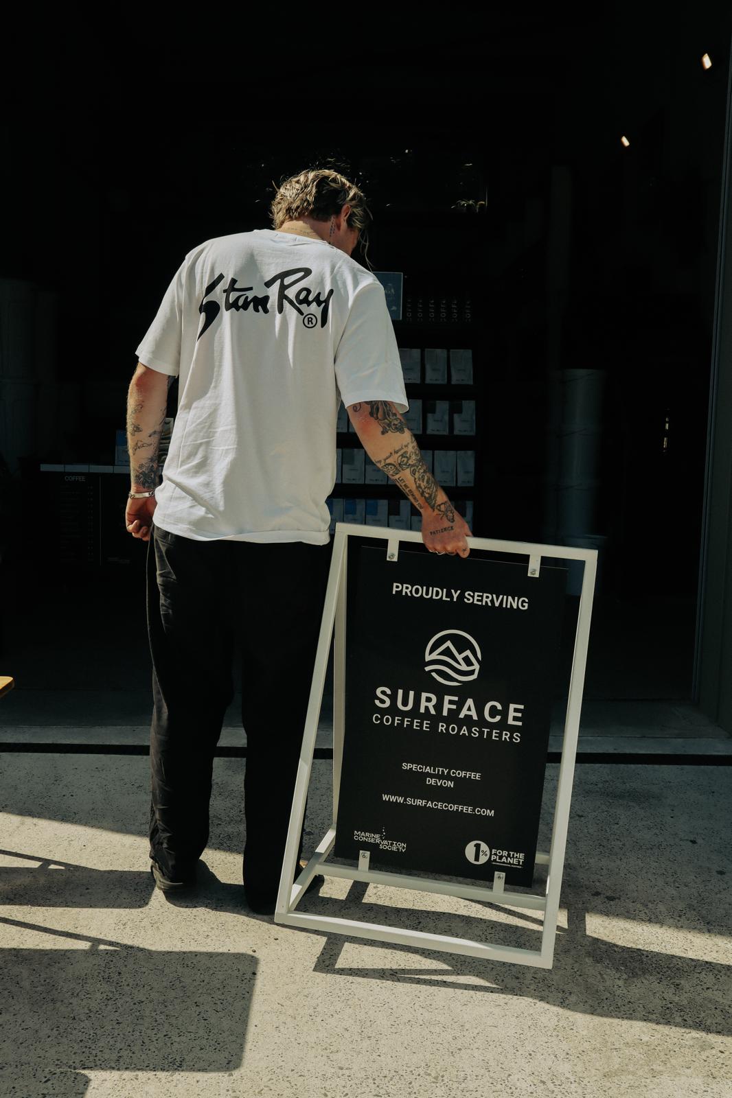METAL A-FRAME SIGN