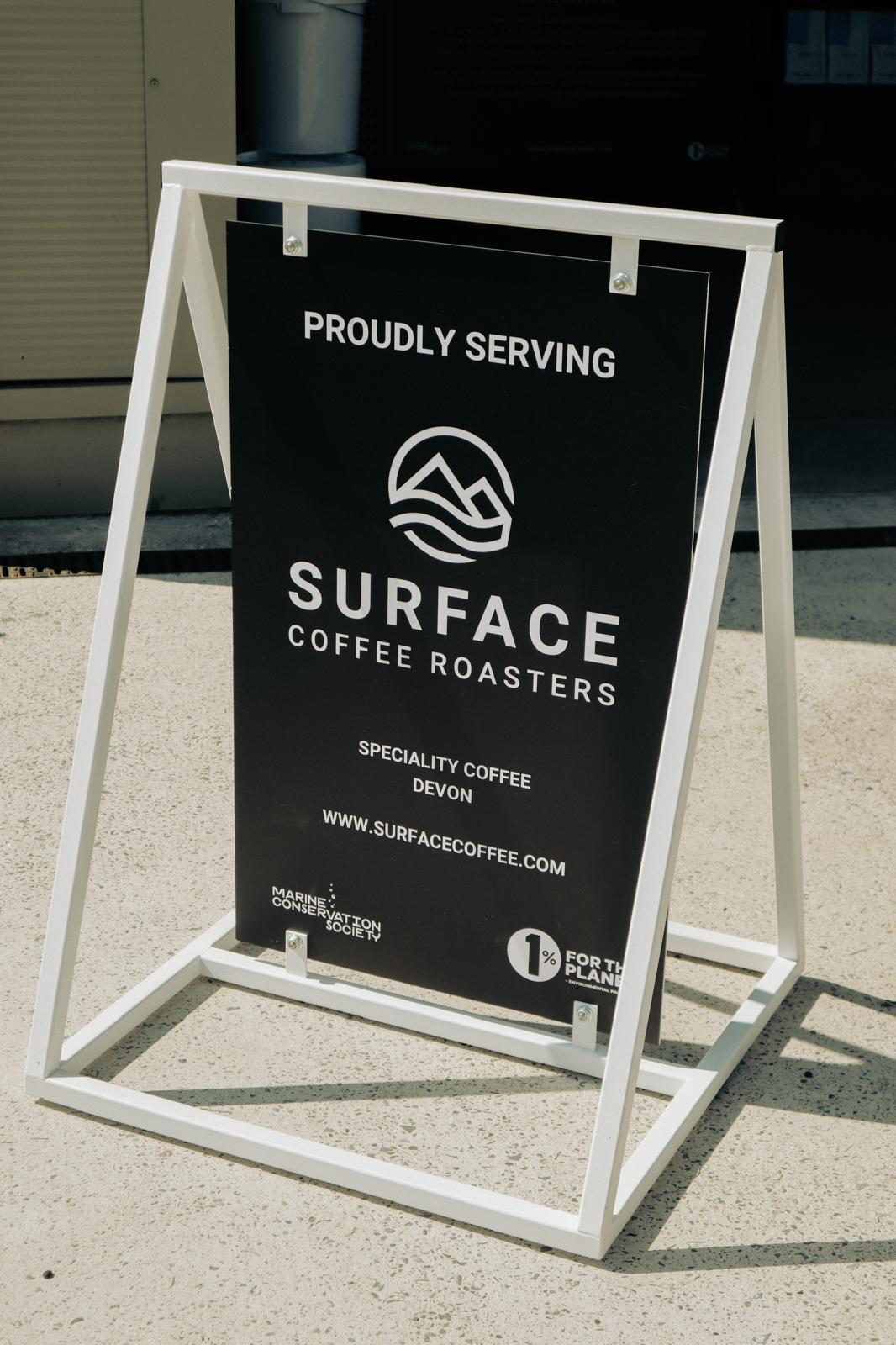 METAL A-FRAME SIGN