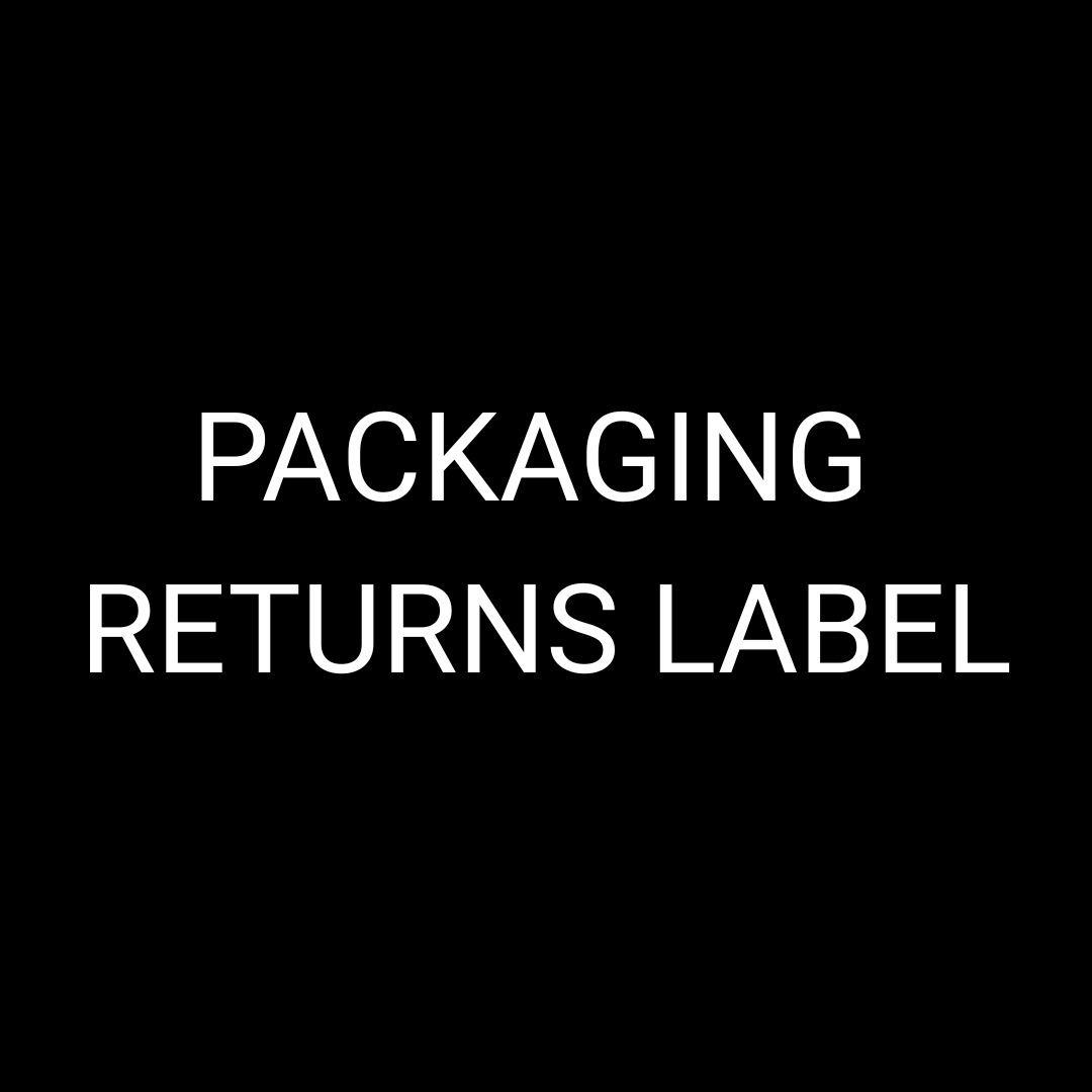 PACKAGING RETURN LABEL