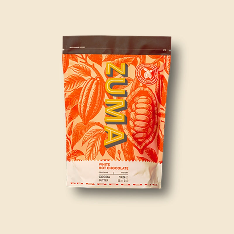 ZUMA White Hot Chocolate - 8 x 1KG