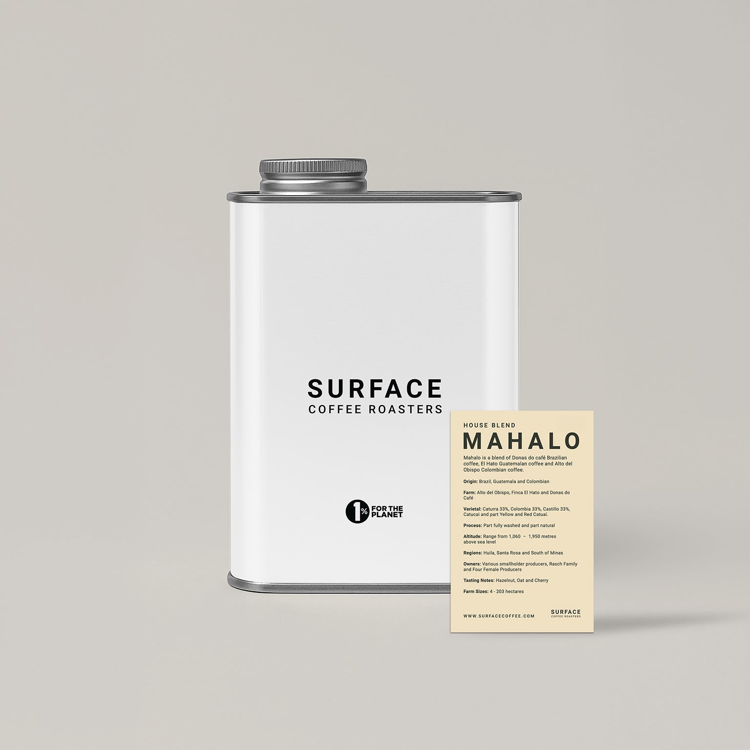 MAHALO House Blend Coffee - Lifetime Canister image 0