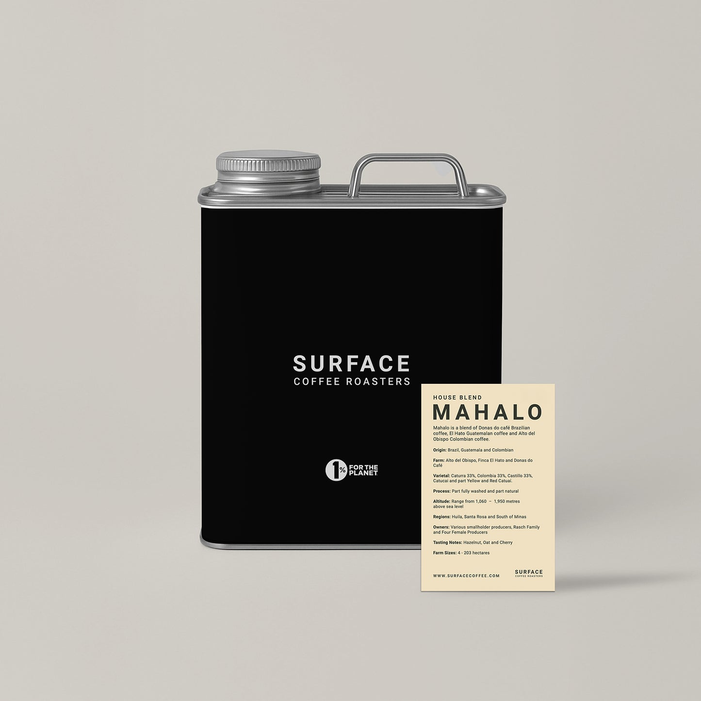 MAHALO House Blend Coffee - Lifetime Canister image 2